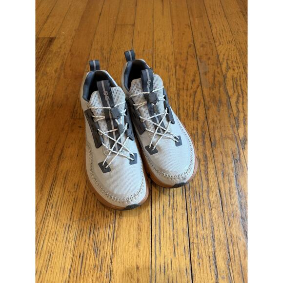 On Shoes - On Running Cloudaway Shoes Womens Size 7.5 Gray Tan Slip On Hiking 49.98406